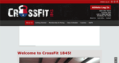 Desktop Screenshot of crossfit1845.com
